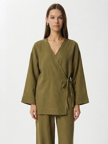 Pantalons de tailleur Happiness İstanbul en vert