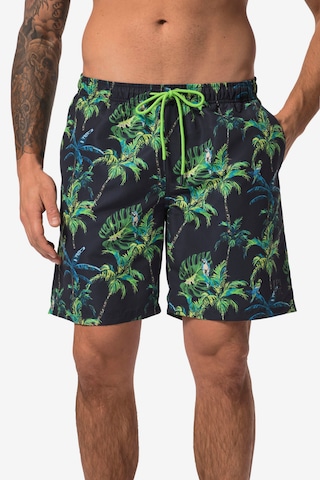 Shorts de bain JAY-PI en bleu : devant