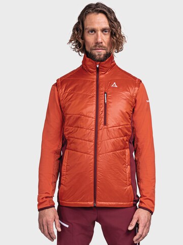 Gilet de sport 'Stams' Schöffel en orange : devant