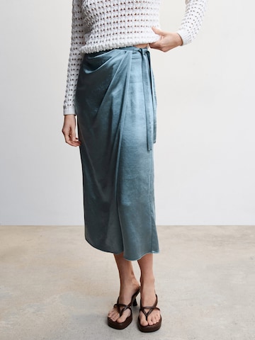 MANGO Skirt 'Musa' in Blue: front