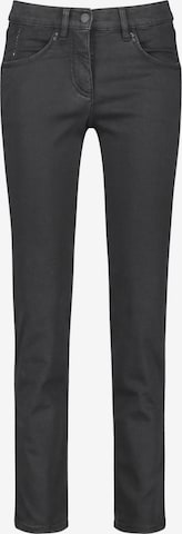 GERRY WEBER Regular Jeans in Zwart: voorkant