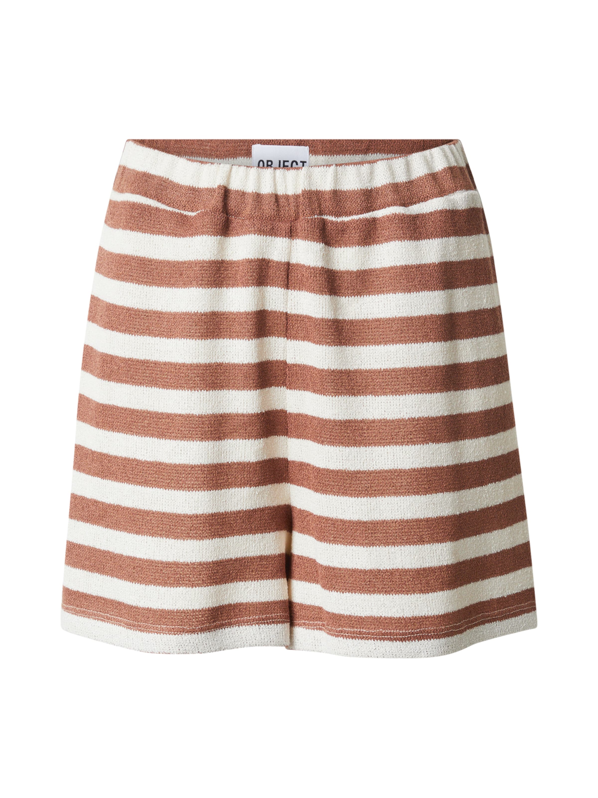 Regular Pantalon 'OBJLINDSEY' OBJECT en marron : devant