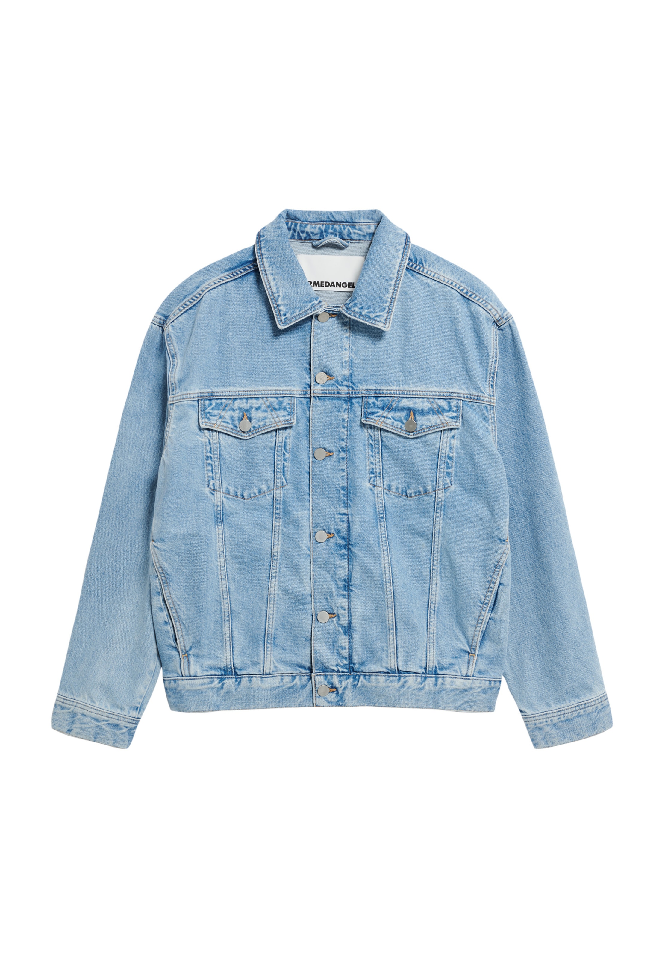 ARMEDANGELS Jacke in Blau: Vorderseite