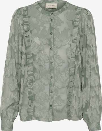 Cream Bluse 'Yana' in Grün: Vorderseite