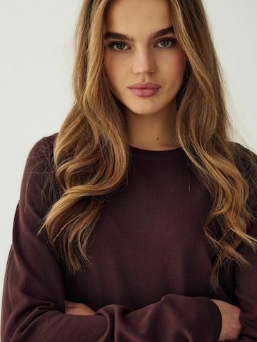 Top ' N-Mardine Knit ' di Noella in marrone