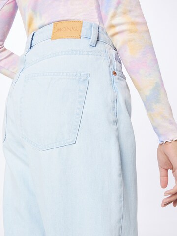 Monki Wide leg Jeans i blå