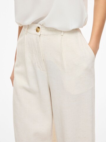 Wide Leg Pantalon 'VIWinnie' VILA en beige