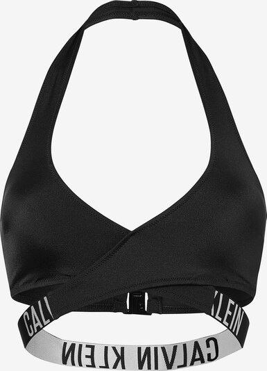 Calvin Klein Swimwear Hauts de bikini 'Intense Power' en noir / blanc, Vue avec produit