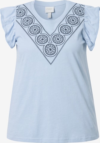 Ulla Popken Shirt in Blue: front