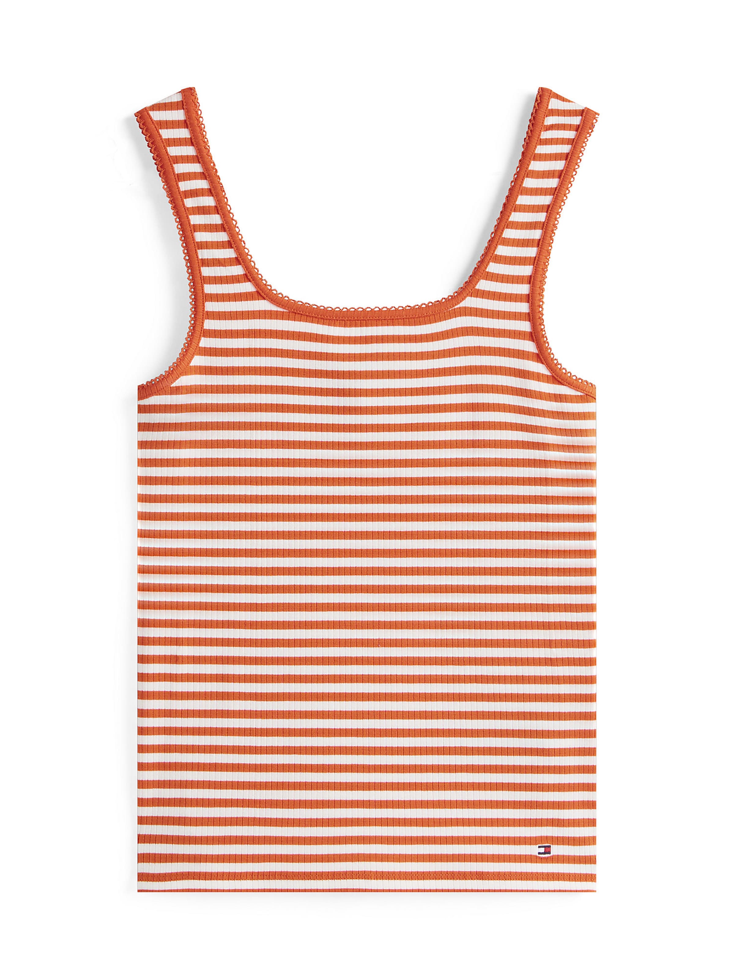 TOMMY HILFIGER Top in Bruin: voorkant