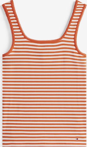 Haut TOMMY HILFIGER en marron : devant