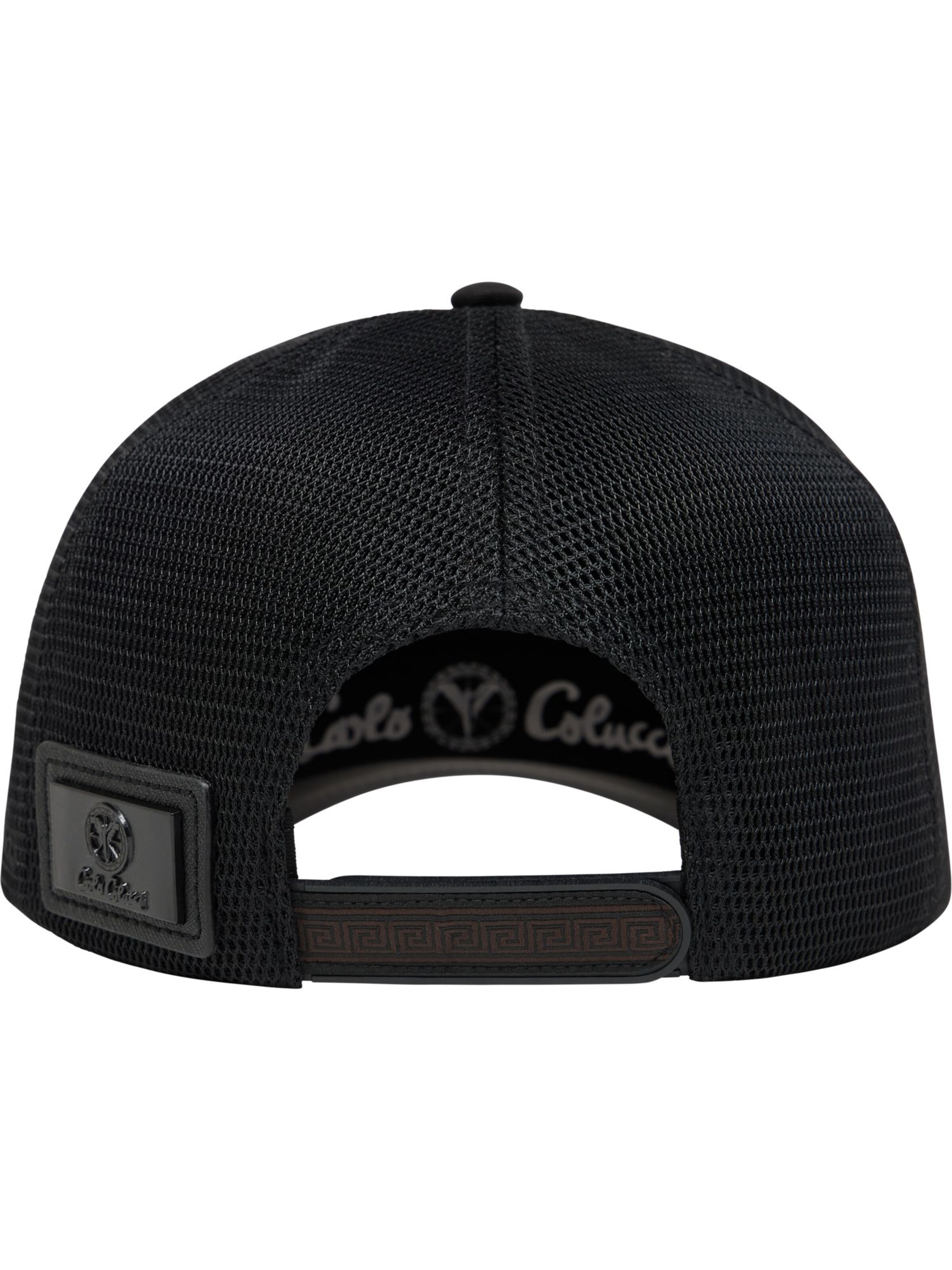 Carlo Colucci Cap 'Facchini' in Black
