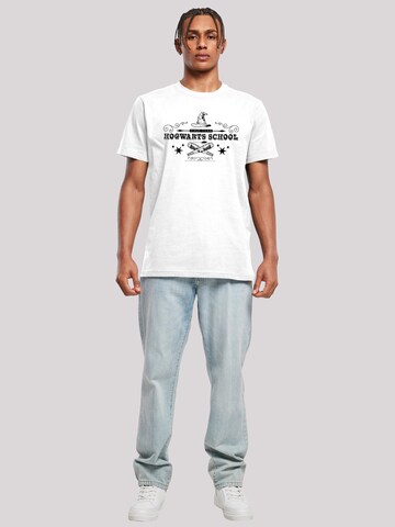 T-Shirt 'Harry Potter Hogwarts First Year' F4NT4STIC en blanc
