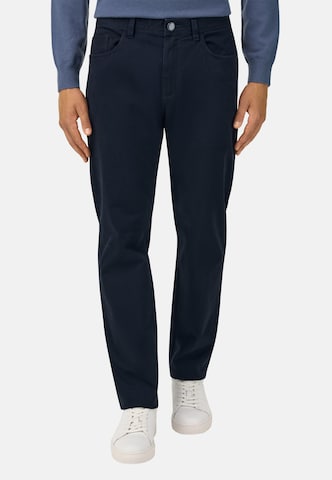 Boggi Milano Slimfit Hose in Blau: Vorderseite
