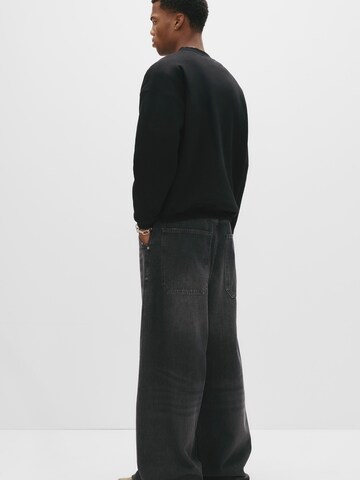 Pull&Bear Bluzka sportowa w kolorze czarny