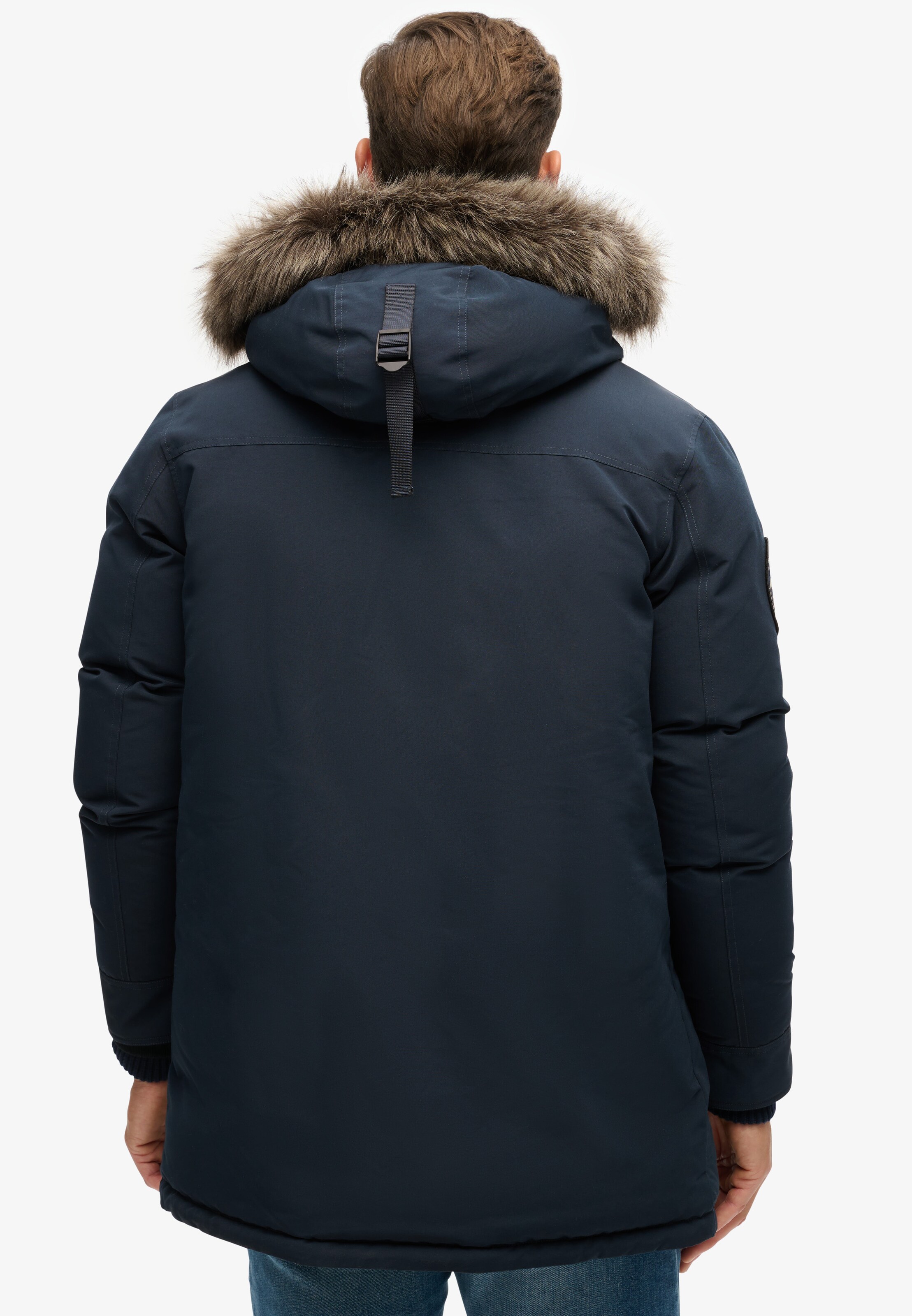 Superdry & Co Winterparka 'Everest' in Bruin