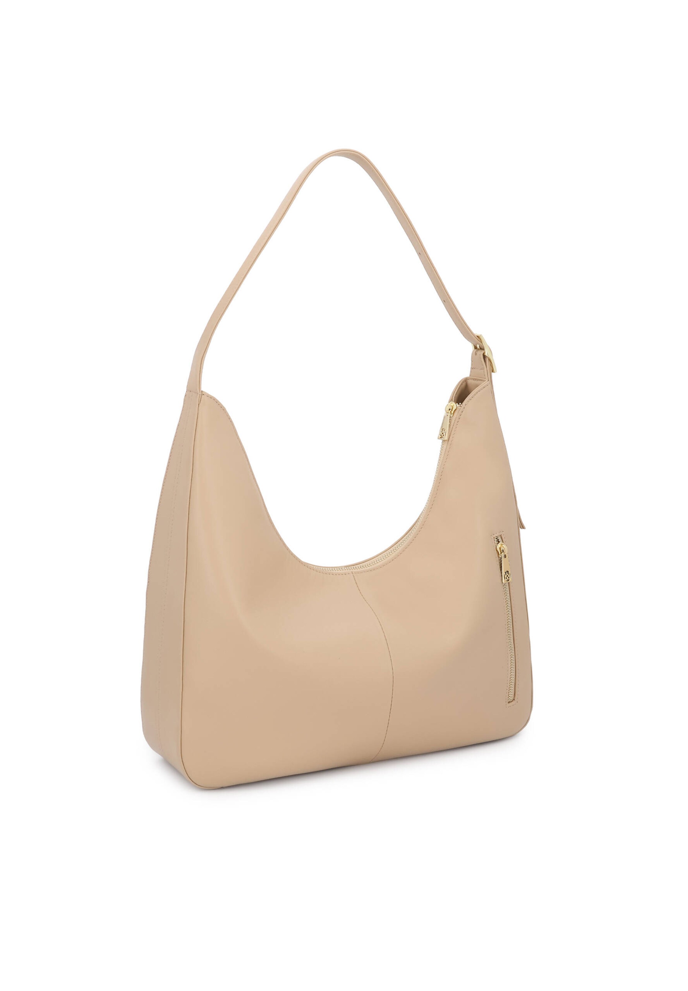 Kazar Shoulder Bag in Beige