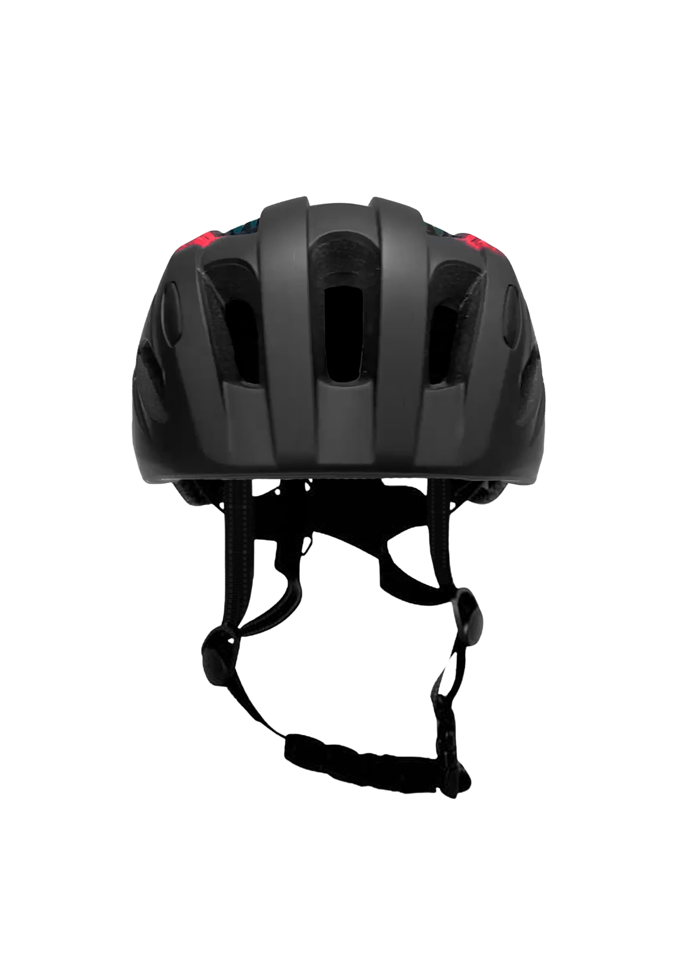 Crazy Safety Helmet in Black: front