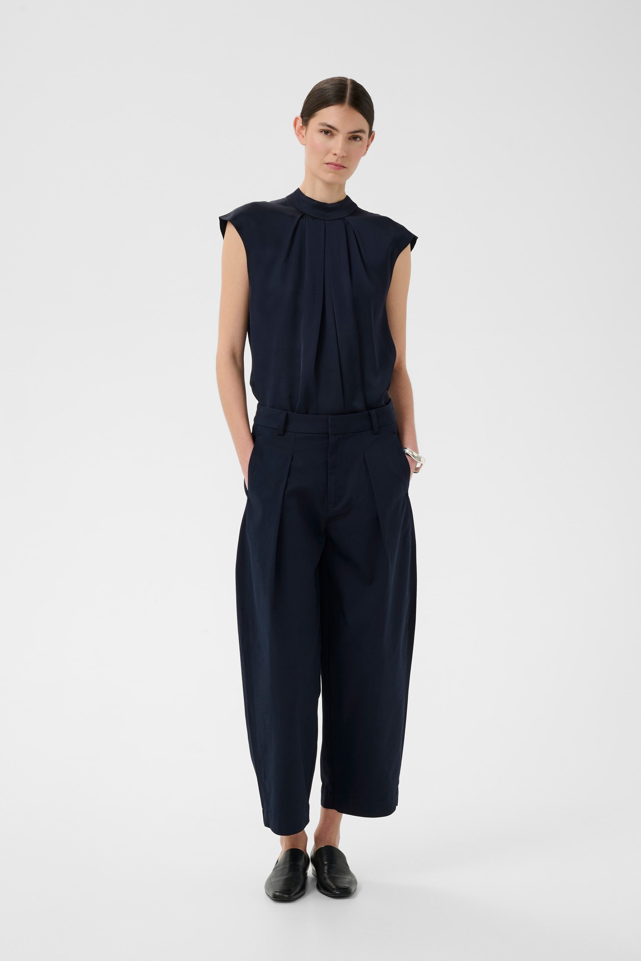 Loosefit Pantalon 'IWTinikka' InWear en bleu