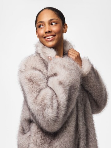 Manteau d’hiver 'PCJILLA' PIECES en gris