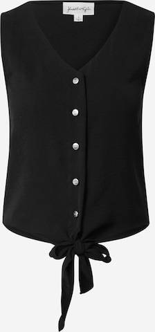 KENDALL + KYLIE Blouse in Black: front