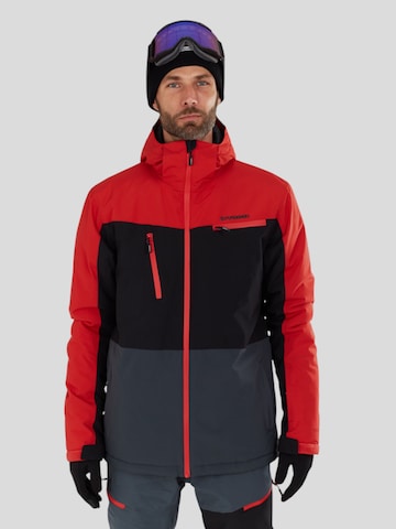 Veste outdoor 'Horatio Allmountain ' Fundango en rouge : devant