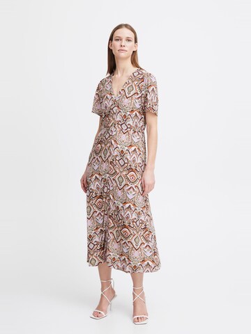 Robe-chemise 'Joella' b.young en beige : devant