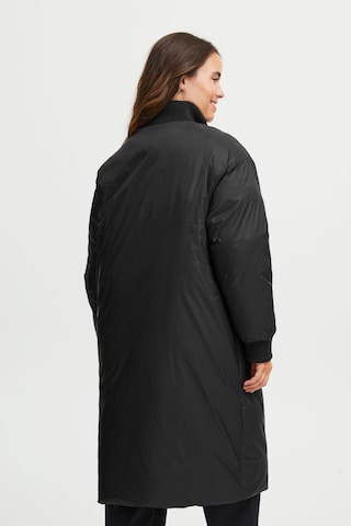 Fransa Winter Coat 'Harlyn' in Black