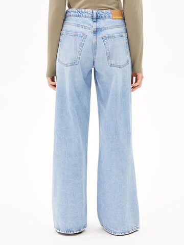 ARMEDANGELS Wide Leg Jeans 'ASTRAEAAS' in Blau