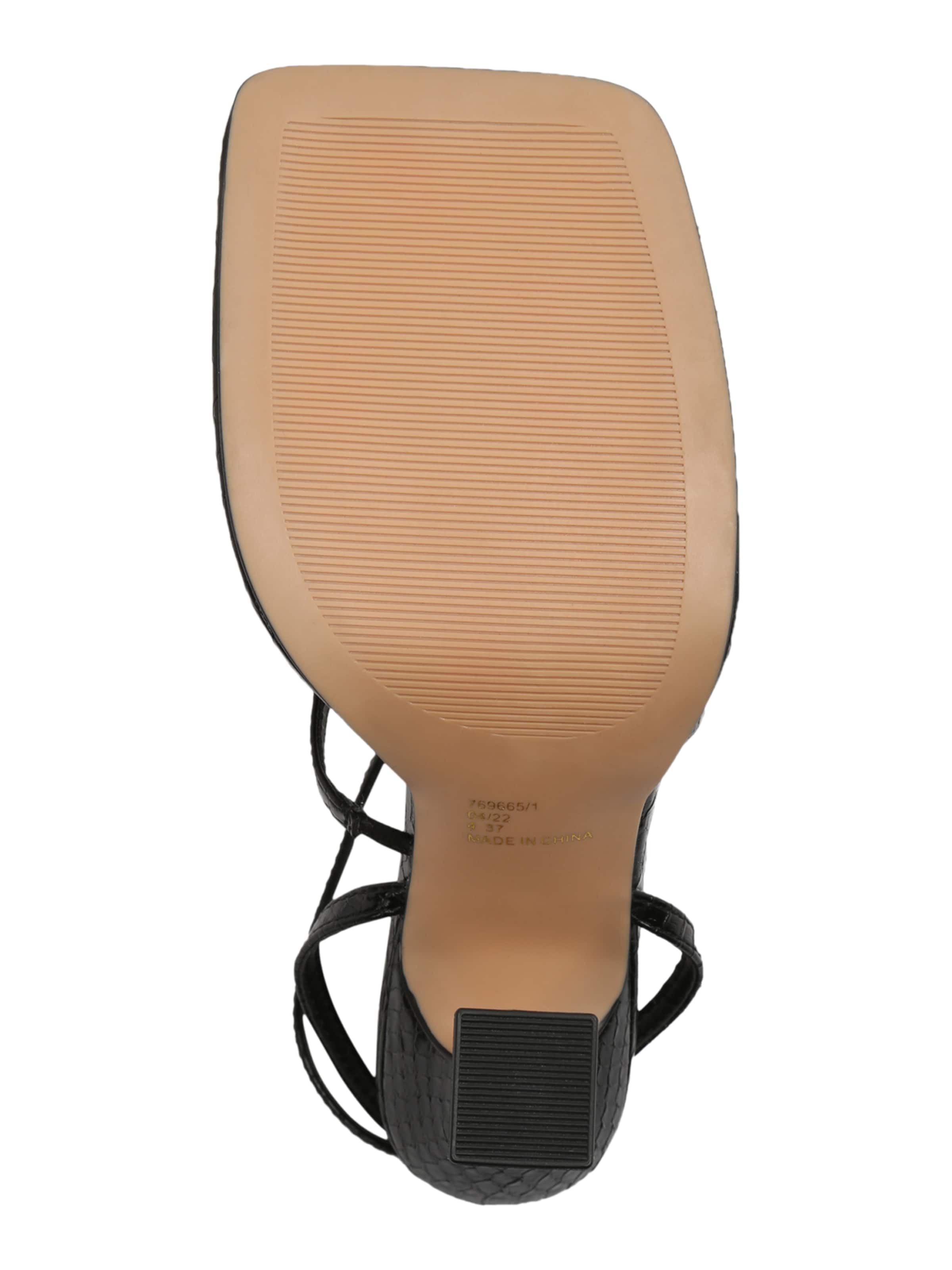 River Island Sandaler med rem i sort