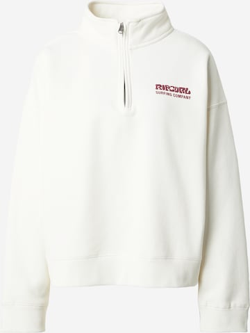 RIP CURL Sportief sweatshirt 'SURF PUFF' in Beige: voorkant