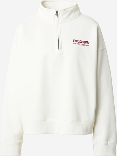 RIP CURL Urheilullinen collegepaita 'SURF PUFF' koossa XS värissä ecru / viininpunainen, Tuotenäkymä