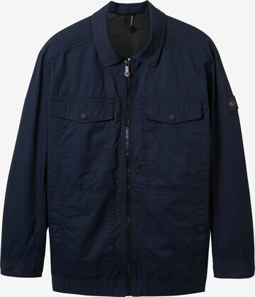 TOM TAILOR Men + Between-Season Jacket in Blue: front