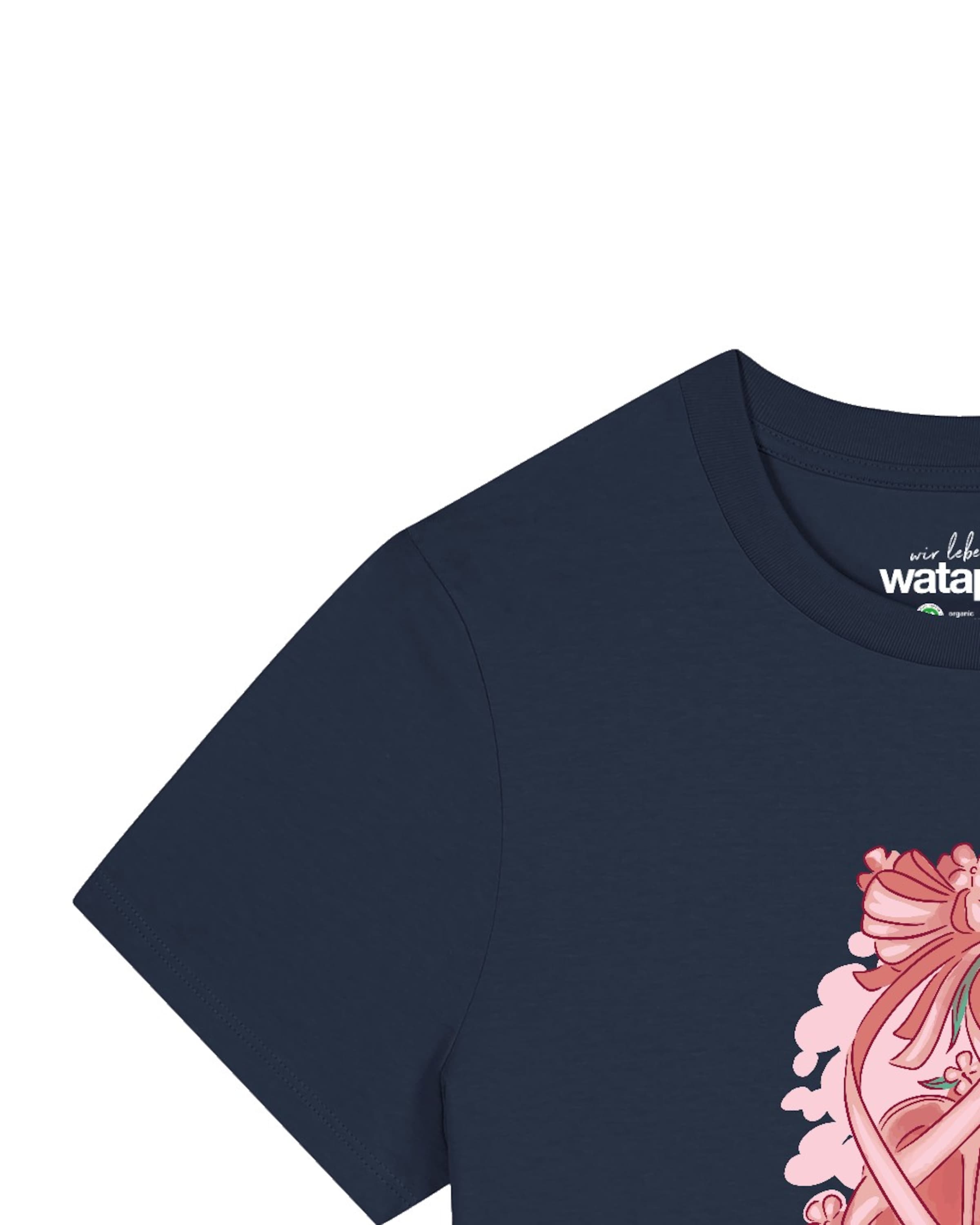 Watapparel Shirt 'Ballettschuhe' in Blauw