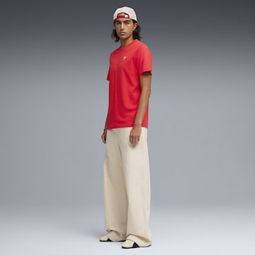 PUMA T-Shirt 'Essentials Elevated' in Rot