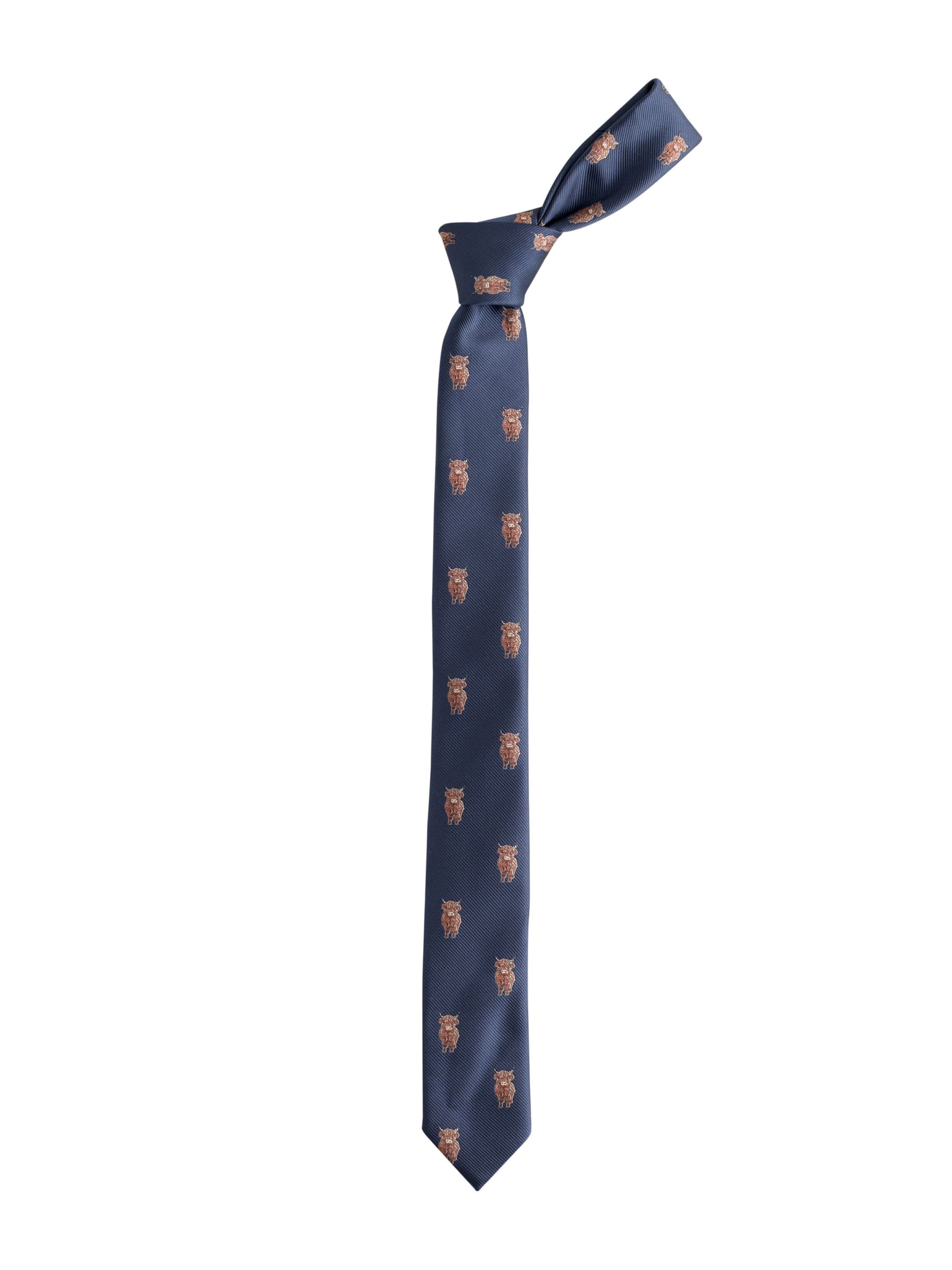 Next Krawatte in Blau: Vorderseite