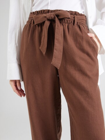 JDY Wide leg Trousers 'SAY' in Brown