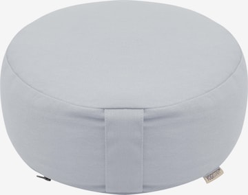 YOGISTAR.COM Pillow in Grey: front