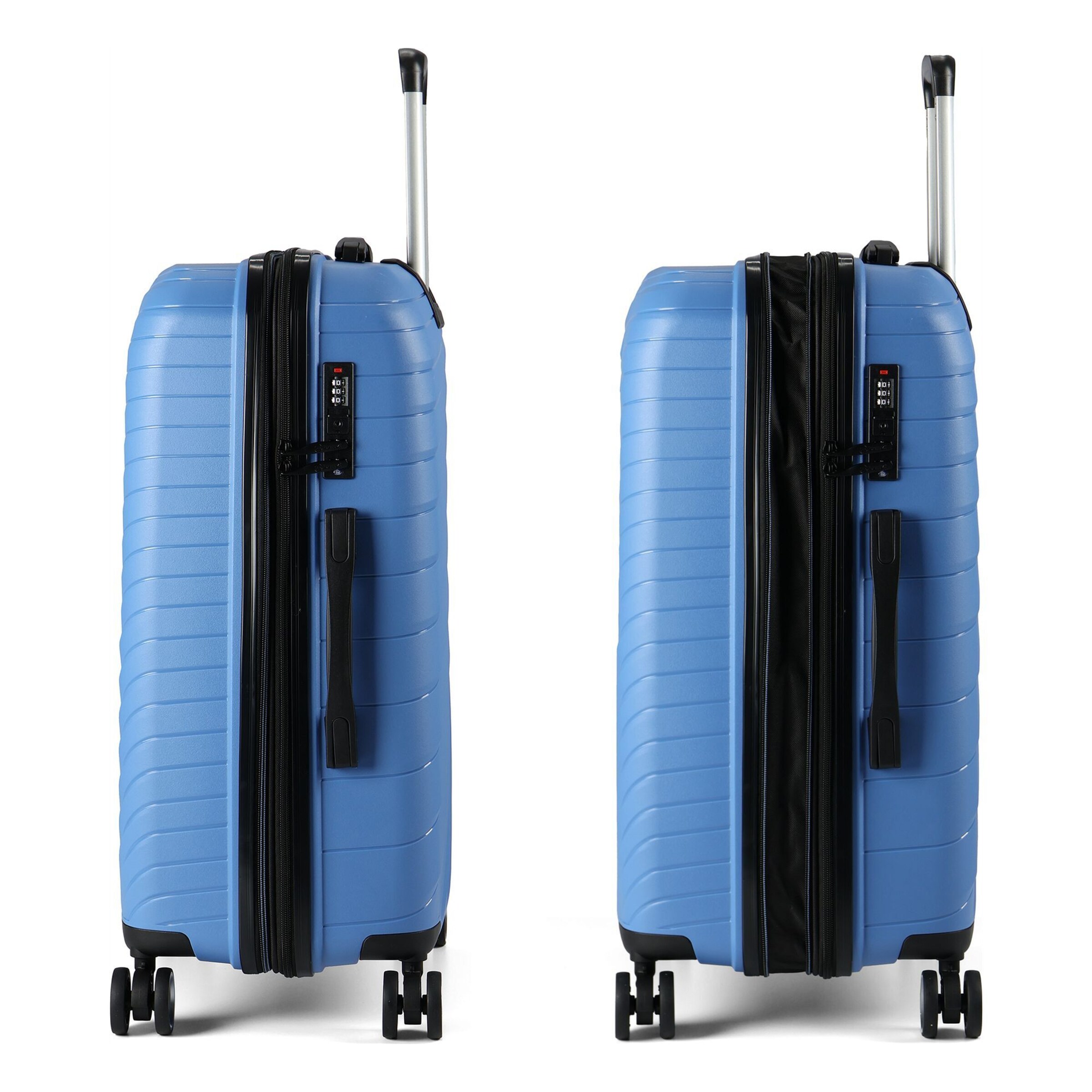 Ensemble de bagages Benzi en bleu