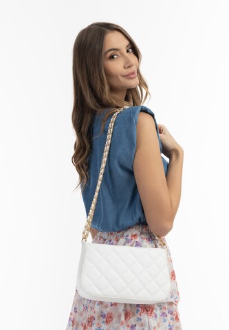 faina Crossbody Bag in White