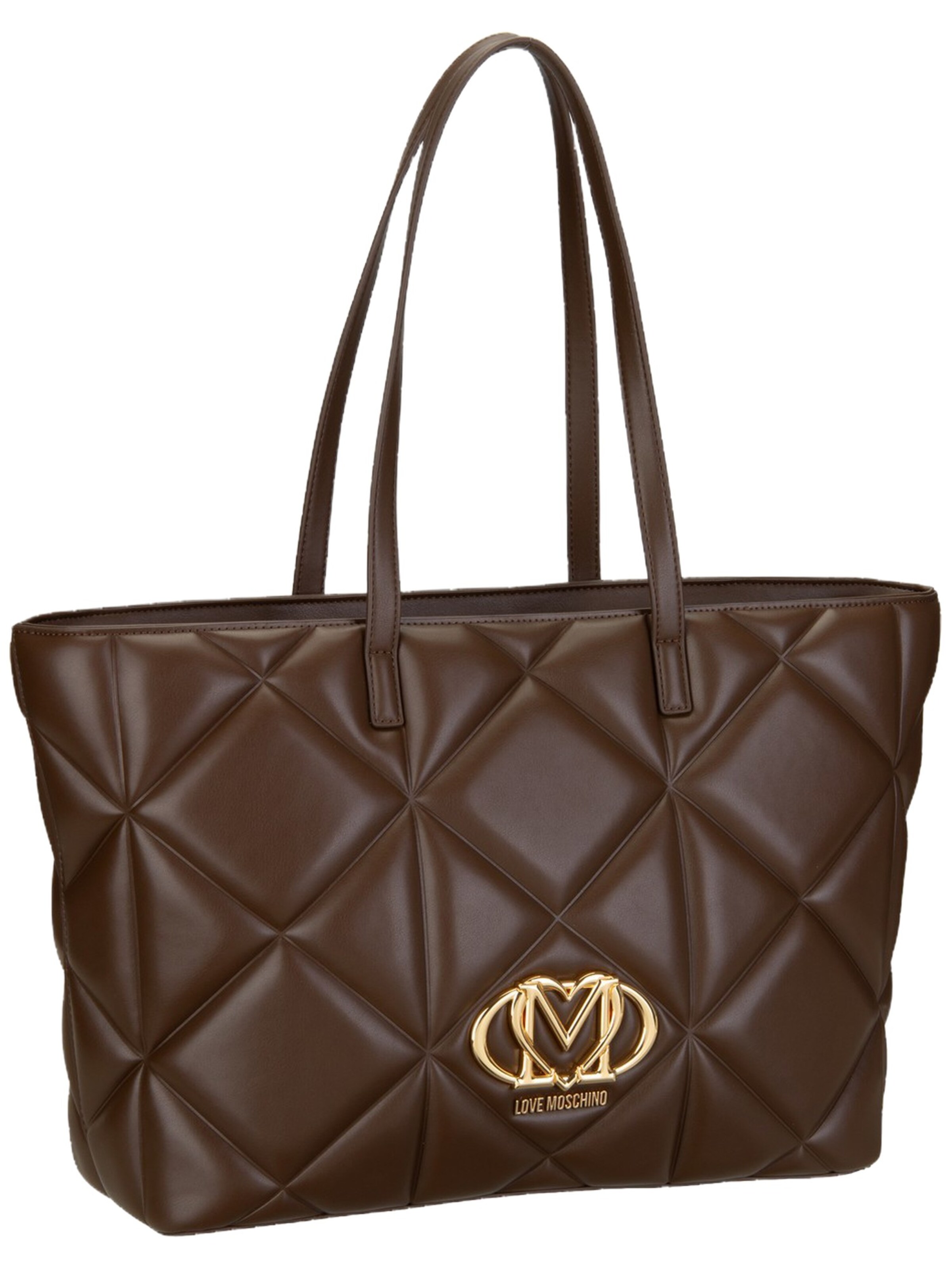 Love Moschino Shoulder Bag in Brown: front