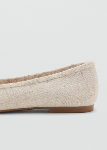 MANGO KIDS Ballet Flats 'Annie' in Beige