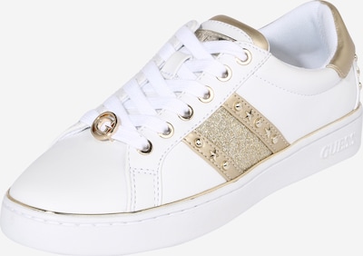 GUESS Sneakers 'BEVLEE' in Gold / White, Item view