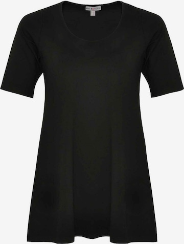 T-shirt Yoek en noir : devant