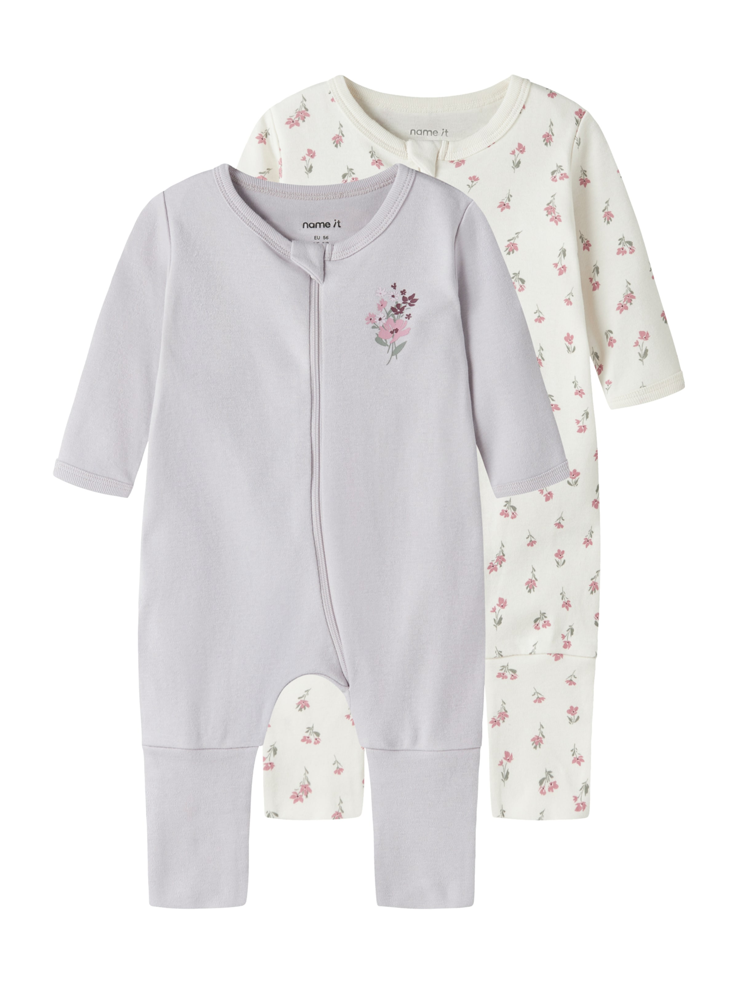 NAME IT - Pijama en lila: frente