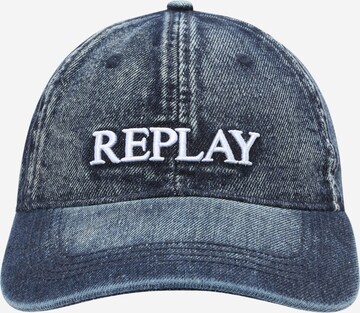 Casquette REPLAY en bleu