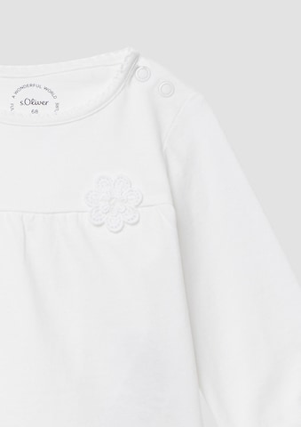 T-Shirt s.Oliver en blanc