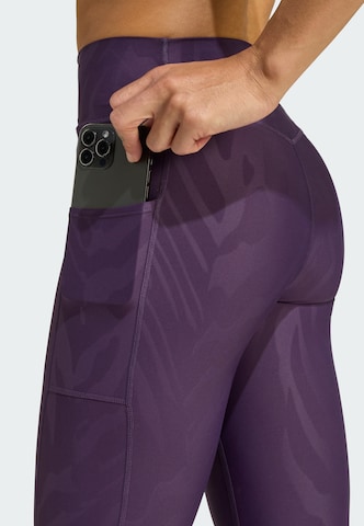 Skinny Pantalon de sport 'Optime' ADIDAS PERFORMANCE en violet