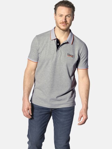 Jan Vanderstorm Shirt ' Haraldfred ' in Blauw: voorkant