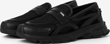KARL LAGERFELD JEANS Mokkasiinit ' ORION MIX ' värissä musta: etupuoli